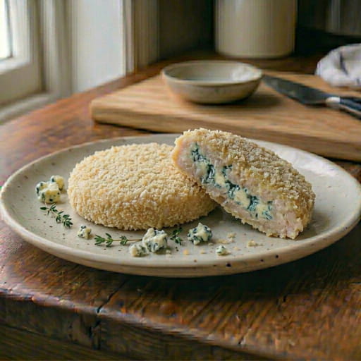 medallon-merluza-queso-azul Medallones de merluza con roquefort (queso azul) - Image 1